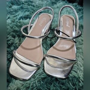 Xappeal Silver Strappy Women's Sandals